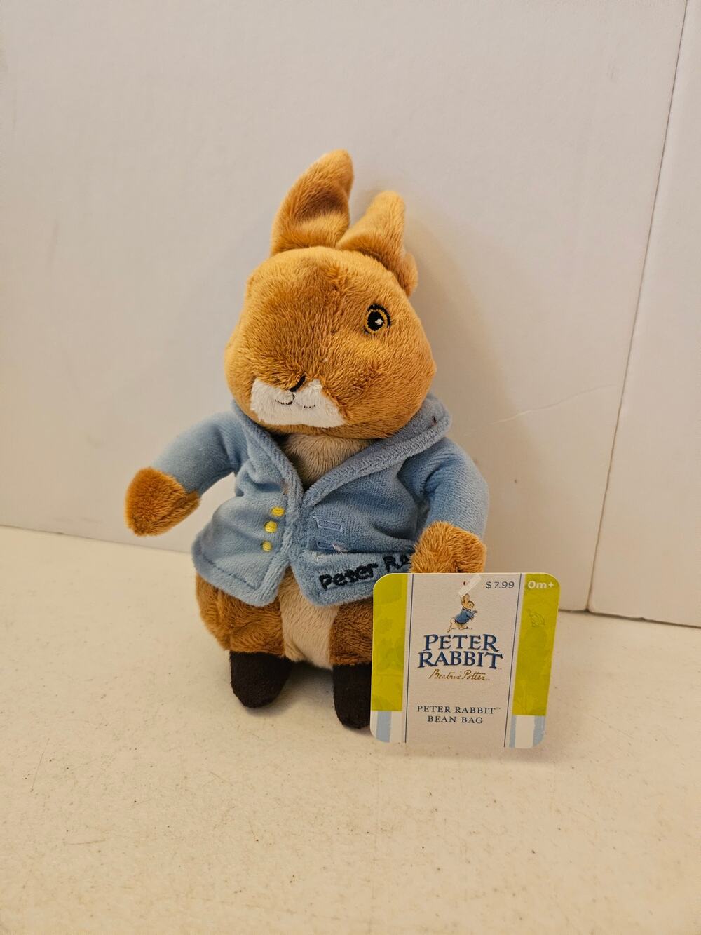Beatrix Potter Peter Rabbit Bean Bag Plush Stuffed Animal with tags